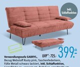 Verwandlungssofa GABRYL Angebote bei Trends Duisburg für 399,00 €