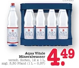 Aktuelle Mineralwasser Angebote bei E center in Mannheim Aktuelles Mineralwasser Angebot bei E center in Mannheim ab 4,49 €