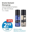 Deospray im V-Markt Prospekt Deospray von bruno banani im aktuellen V-Markt Prospekt für 2,99 €