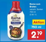 zum Braten im Netto Marken-Discount Prospekt zum Braten von Rama im aktuellen Netto Marken-Discount Prospekt für 2,19 €