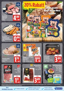 Bifi Angebot im EDEKA Prospekt, gültig von 28.07.2025 bis 02.08.2025 Bifi Angebot im aktuellen EDEKA Prospekt auf Seite 9