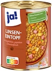 Linsen-Eintopf Angebote von ja! bei REWE Mülheim für 1,89 €