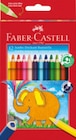 Dreikant Buntstifte Jumbo von Faber-Castell im aktuellen Müller Prospekt für 5,79 €