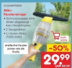 Akku-Fensterreiniger von CLEANmaxx im aktuellen Netto Marken-Discount Prospekt für 29,99 €