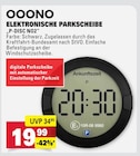 Elektronische Parkscheibe P-DISC NO2 Angebote von OOONO bei E center Schwäbisch Gmünd für 19,99 €