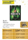 Beck's Pilsener Angebote bei Metro Maintal für 4,93 €