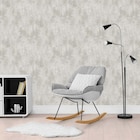 Papier peint vinyle gris clair imitation béton dans le catalogue Décor Discount