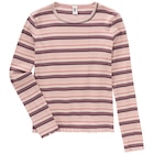 Oberbekleidung im Ernstings family Prospekt Mädchen Langarmshirt mit Rippstruktur im aktuellen Ernstings family Prospekt für 8,99 €