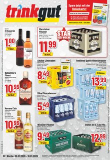 Havana Club im aktuellen Trinkgut Prospekt (Dinslaken) Havana Club im Trinkgut Prospekt "Aktuelle Angebote" mit 10 Seiten (Dinslaken)