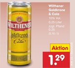 Goldkrone & Cola im Angebot bei Netto Marken-Discount in Oranienburg Goldkrone & Cola Angebote von Wilthener bei Netto Marken-Discount Oranienburg für 1,29 €