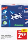 Taschentücher von Tempo für 2,99 € bei E center im Angebot Taschentücher von Tempo im aktuellen E center Prospekt