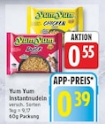 Instantnudeln von Yum Yum für 0,39 € bei EDEKA im Angebot Instantnudeln von Yum Yum im aktuellen EDEKA Prospekt