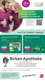 mea - meine apotheke Prospekt für Hamburg: "Unsere September-Angebote", 4 Seiten, 01.09.2025 - 30.09.2025