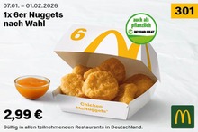 McDonalds Chicken Nuggets im Prospekt 