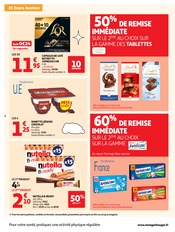 Chocolat en promo dans le catalogue Auchan Hypermarché à la page 4