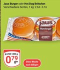 Aktuelles Burger Angebot bei GLOBUS in Ludwigshafen (Rhein) ab 0,79 €