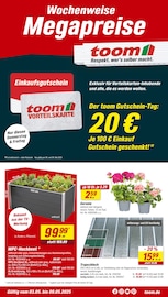 toom Baumarkt Prospekt der aktuellen Woche, gültig von 03.05.2025 bis 09.05.2025 Aktueller toom Baumarkt Prospekt "Respekt, wer's selber macht." mit 26 Seiten