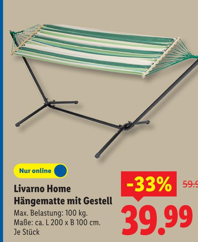 Hängematte mit Gestell