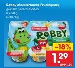 Monsterbacke Fruchtquark Angebote von Robby bei Netto Marken-Discount Cottbus für 1,29 €