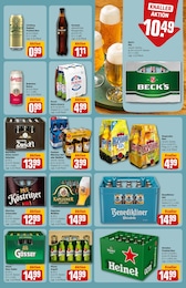 Bier-Mix Angebot im aktuellen REWE Prospekt auf Seite 23