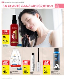 Prix et réduction Dove dans le prospectus Carrefour Market en cours Offre Dove dans le catalogue Carrefour Market du moment à la page 14