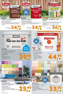 Wandfarbe im Globus-Baumarkt Prospekt "Immer eine Idee besser" mit 17 Seiten (Frankfurt (Main))