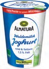 Bio-Weidemilch Joghurt mild Angebote von Alnatura bei tegut Bietigheim-Bissingen für 1,39 €