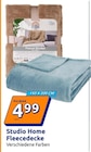 Fleecedecke im Angebot bei Action in Neumünster Fleecedecke Angebote von Studio Home bei Action Neumünster für 4,99 €