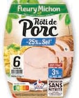 Rôti de porc -25% de sel, conservation sans nitrite à Hyper U dans Nozeroy Rôti de porc -25% de sel, conservation sans nitrite à Hyper U dans Nozeroy