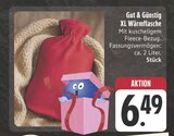 XL Wärmflasche im Angebot bei E center in Ansbach XL Wärmflasche Angebote von Gut & Günstig bei E center Ansbach für 6,49 €