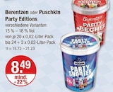 Party Becher im Angebot bei V-Markt in Augsburg Party Becher Angebote von Berentzen bei V-Markt Augsburg für 8,49 €