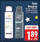 EDEKA Bornheim - Dove Original Deospray Angebot im Prospekt Dove Original Deospray bei EDEKA im Bornheim Prospekt für 1,89 €