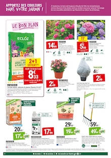 Catalogue Gamm vert de la semaine 40, "JARDIN D'AUTOMNE", page 2, 08/10/2025 - 19/10/2025 Prospectus Gamm vert en cours, "JARDIN D'AUTOMNE", page 2 sur 4