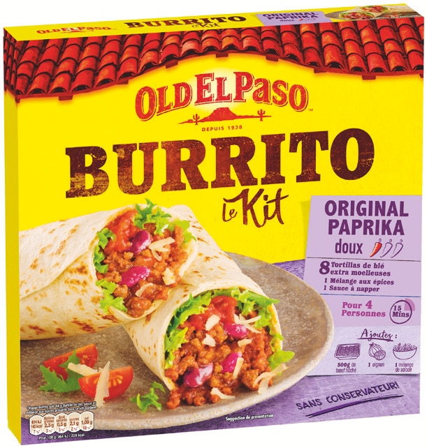 OLD EL PASO Le kit burrito original