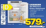 Einbau-Kühlschrank Angebote von Liebherr bei EURONICS EGN Norderstedt für 579,00 €