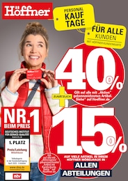 Der aktuelle Höffner Prospekt Der aktuelle Höffner Prospekt PERSONALKAUFTAGE