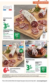 Saucisse en promo dans le catalogue Auchan Hypermarché à la page 67