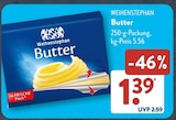 Butter von Weihenstephan im aktuellen ALDI SÜD Prospekt für 1,39 €
