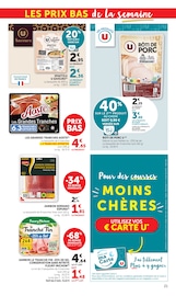 Promos Viande dans le catalogue "Super U" de Super U Viande en promo dans le catalogue Super U à la page 21