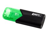 Emtec B110 Click Easy 3.2 - clé USB 64 Go - USB 3.2 - EMTEC en promo chez Bureau Vallée Boulogne-Billancourt à 16,99 €