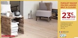 Parquet massif pin des landes brut à clouer en promo chez Gedimat Parquet massif pin des landes brut à clouer dans le catalogue Gedimat