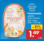 Feinkostsalat im Netto Marken-Discount Prospekt Geflügelsalat von Genuss Welt im aktuellen Netto Marken-Discount Prospekt für 1,49 €