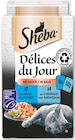 Délices du Jour Sachets Fraîcheur en Sauce Thon Cabillaud - Sheba dans le catalogue Netto