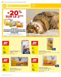 Offre Litière agglomérante chat dans le catalogue Carrefour du moment à la page 46