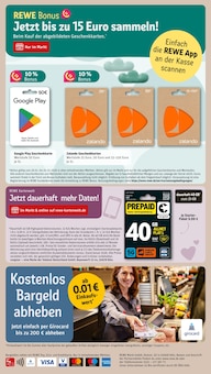 Smartphone im aktuellen REWE Prospekt (Nürnberg) Smartphone im REWE Prospekt "Dein Markt" mit 32 Seiten (Nürnberg)