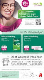 mea - meine apotheke Prospekt für Trossingen: "Unsere August-Angebote", 4 Seiten, 01.08.2025 - 31.08.2025