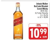 Aktuelle Whiskey Angebote bei E center in Nürnberg Aktuelles Red Label Blended Scotch Whisky Angebot bei E center in Nürnberg ab 10,99 €
