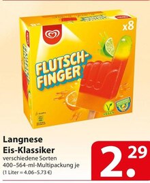Langnese Eis-Klassiker bei famila Nordost in Hannover Langnese Eis-Klassiker im Angebot bei famila Nordost Hannover für 2,29 €