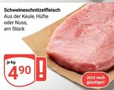 Aktuelles Schweineschnitzelfleisch Keule Angebot bei GLOBUS in Mannheim ab 4,90 €