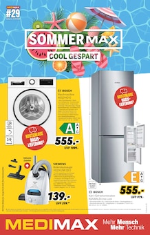 Aktueller MEDIMAX Prospekt "SOMMERMAX - COOL GESPART" Aktueller MEDIMAX Prospekt